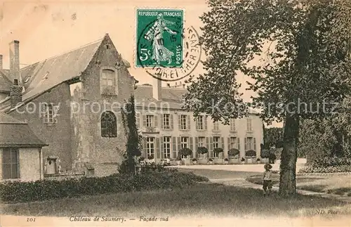 AK / Ansichtskarte Huisseau sur Cosson Chateau de Saumery Schloss Huisseau sur Cosson