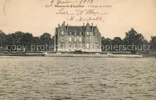 AK / Ansichtskarte Nouan le Fuzelier Chateau de Chales Schloss Nouan le Fuzelier