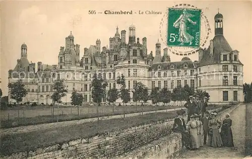 AK / Ansichtskarte Chambord_Blois Chateau Schloss Chambord Blois