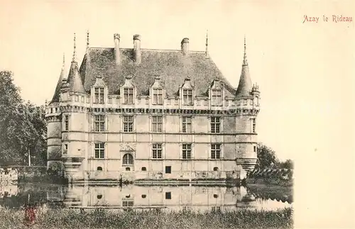 AK / Ansichtskarte Azay le Rideau Chateau Schloss Azay le Rideau