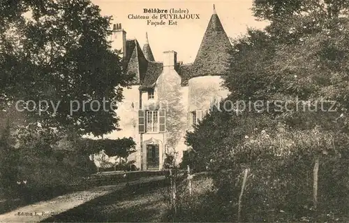 AK / Ansichtskarte Belabre Chateau de Puyrajoux facade est Schloss Belabre
