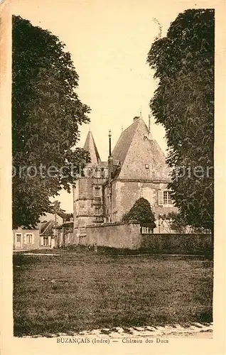 AK / Ansichtskarte Buzancais Chateau des Ducs Buzancais