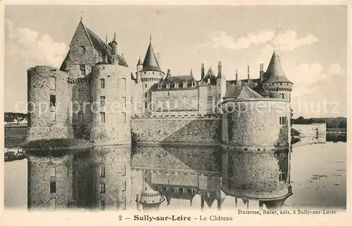 AK / Ansichtskarte Sully sur Loire Chateau Schloss Sully sur Loire
