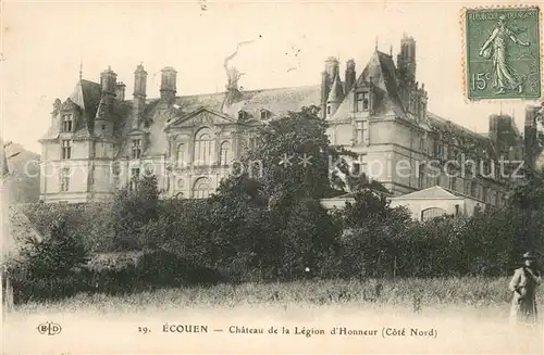 AK / Ansichtskarte Ecouen Chateau de la Legion d Honneur Schloss Ecouen