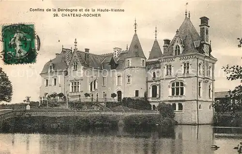 AK / Ansichtskarte Perigord Chateau Rocher Schloss Perigord
