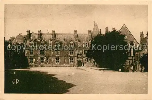 AK / Ansichtskarte Blois_Loir_et_Cher Chateau Aile Louis XII Schloss Blois_Loir_et_Cher