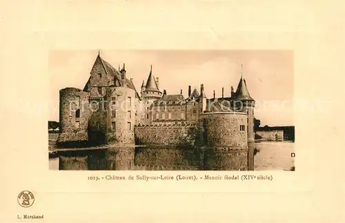 AK / Ansichtskarte Sully sur Loire Chateau Schloss Sully sur Loire