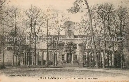 AK / Ansichtskarte Clisson Chateau de la Garenne Clisson