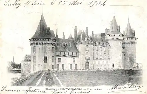 AK / Ansichtskarte Sully sur Loire Chateau Schloss Sully sur Loire