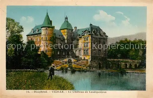 AK / Ansichtskarte Vizille Chateau de Lesdiguieres Schloss Vizille