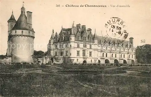 AK / Ansichtskarte Chenonceaux_Indre_et_Loire Chateau Schloss Chenonceaux_Indre