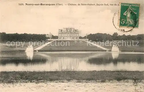 AK / Ansichtskarte Neuvy sur Barangeon Chateau de Saint Hubert Parc Schloss Neuvy sur Barangeon