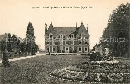 AK / Ansichtskarte Saint_Eloi_de_Gy Chateau de Montet Parc Schloss 