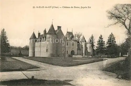 AK / Ansichtskarte Saint_Eloi_de_Gy Chateau de Dame Schloss 