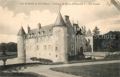 AK / Ansichtskarte Saint_Eloi_de_Gy Chateau de Dame Schloss 