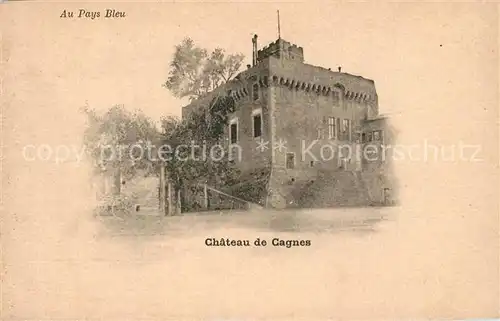 AK / Ansichtskarte Cagnes sur Mer Chateau Schloss Cagnes sur Mer