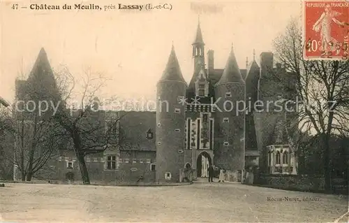 AK / Ansichtskarte Lassay sur Croisne Chateau du Moulin Schloss Lassay sur Croisne