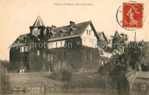 AK / Ansichtskarte Lurcy Levis Chateau de Beguin Schloss Lurcy Levis