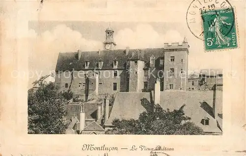 AK / Ansichtskarte Montlucon Chateau Schloss Montlucon