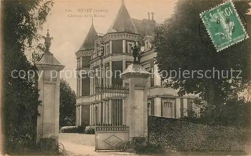 AK / Ansichtskarte Mayet Chateau de la Roche Mayet