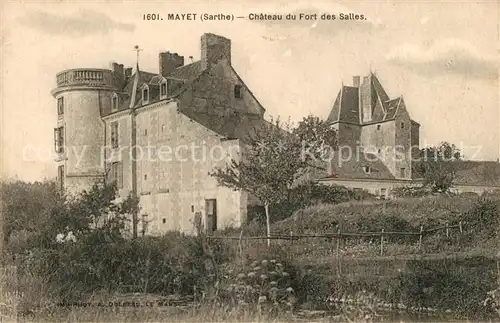 AK / Ansichtskarte Mayet Chateau du Fort des Salles Mayet
