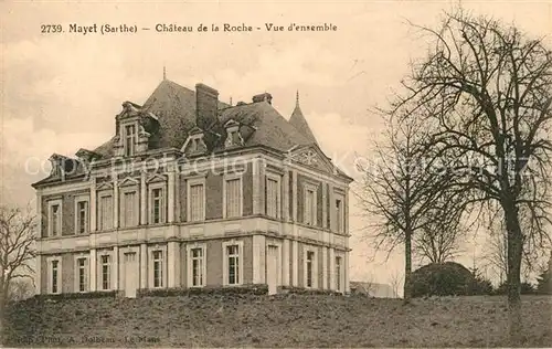 AK / Ansichtskarte Mayet Chateau de la Roche Schloss Mayet