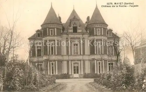 AK / Ansichtskarte Mayet Chateau de la Roche Schloss Mayet