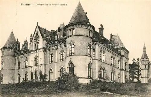 AK / Ansichtskarte Requeil Chateau de la Roche Mailly Requeil