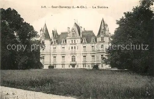AK / Ansichtskarte Cour Cheverny La Sistiere Cour Cheverny