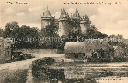 AK / Ansichtskarte Combourg Le Chat au de Combourg Chateau Schloss Combourg