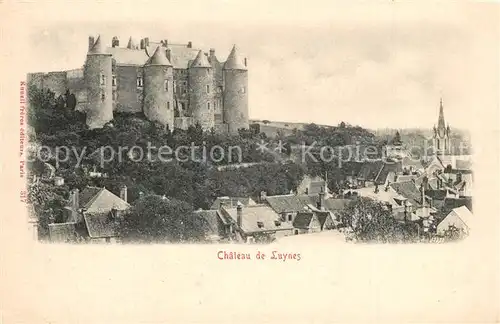 AK / Ansichtskarte Luynes_Indre et Loire Chateau Schloss Luynes Indre et Loire
