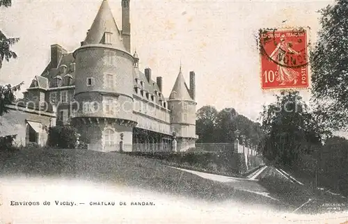 AK / Ansichtskarte Randan Chateau Schloss Randan
