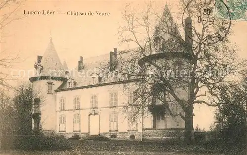 AK / Ansichtskarte Lurcy Levis Chateau de Neure Lurcy Levis