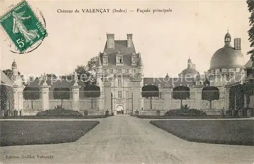 AK / Ansichtskarte Valencay Chateau Facade principale Schloss Valencay