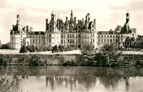 AK / Ansichtskarte Chambord_Blois Chateau Facade Nord Schloss Chambord Blois