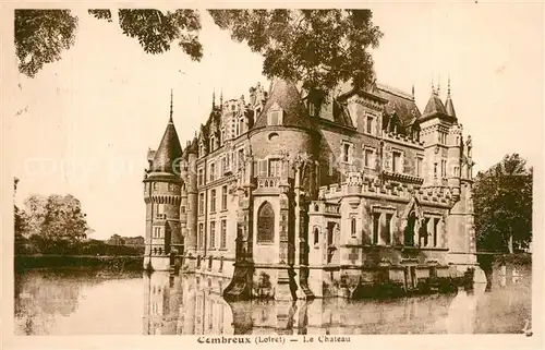 AK / Ansichtskarte Combreux Chateau Schloss Combreux