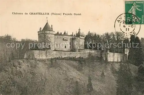 AK / Ansichtskarte Chastellux sur Cure Chateau Schloss Chastellux sur Cure
