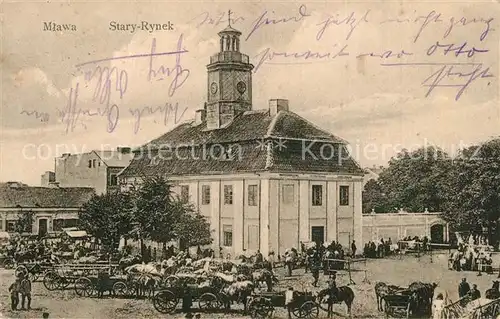 AK / Ansichtskarte Mlawa Stary Rynek Mlawa