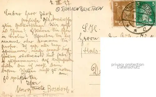 AK / Ansichtskarte Treuenbrietzen Wohngebaeude Treuenbrietzen