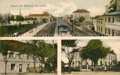 AK / Ansichtskarte Kieritzsch Bahnhof Kieritzsch