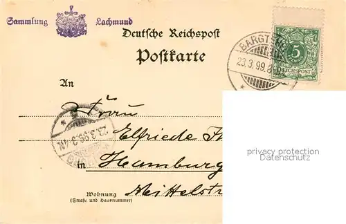 AK / Ansichtskarte Bargteheide Bahnhof Huenengrab Gasthaus Schleswig Holstein Eiche Bargteheide