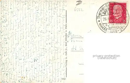 AK / Ansichtskarte Bad_Muenster_Stein_Ebernburg Brunnenpromenade Bad_Muenster