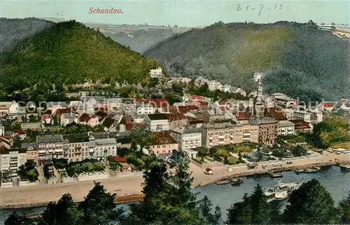 AK / Ansichtskarte Schandau_Bad Panorama Schandau_Bad