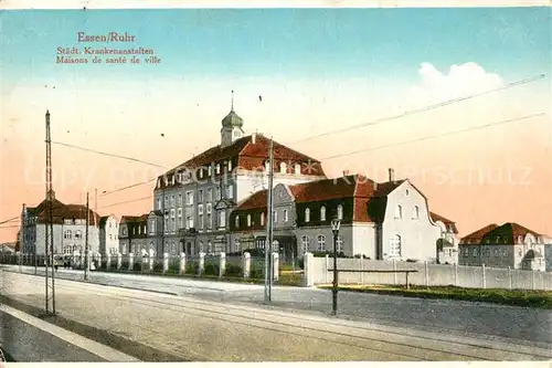 AK / Ansichtskarte Essen_Ruhr Staedtische Krankenanstalten  Essen_Ruhr