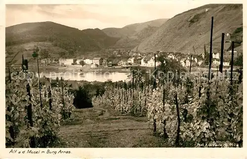 AK / Ansichtskarte Alf_Mosel Burg Arras Alf_Mosel