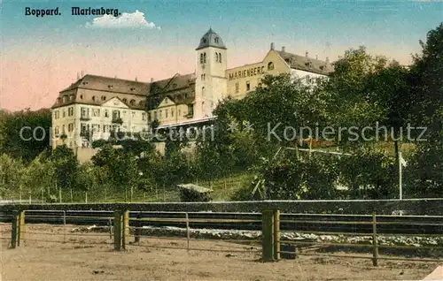 AK / Ansichtskarte Boppard_Rhein Marienberg Boppard Rhein