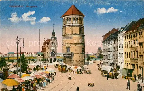 AK / Ansichtskarte Duesseldorf Burgplatz Duesseldorf