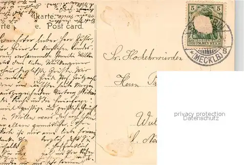 AK / Ansichtskarte Schwerin_Mecklenburg Grossherzogliches Schloss Cascaden Schwerin_Mecklenburg