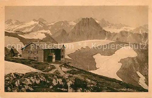 AK / Ansichtskarte Oberstdorf Edmund Probsthaus Winter Oberstdorf