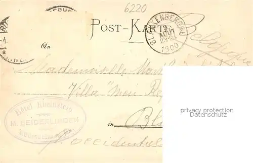 AK / Ansichtskarte Ruedesheim_Rhein Adlerturm  Ruedesheim Rhein